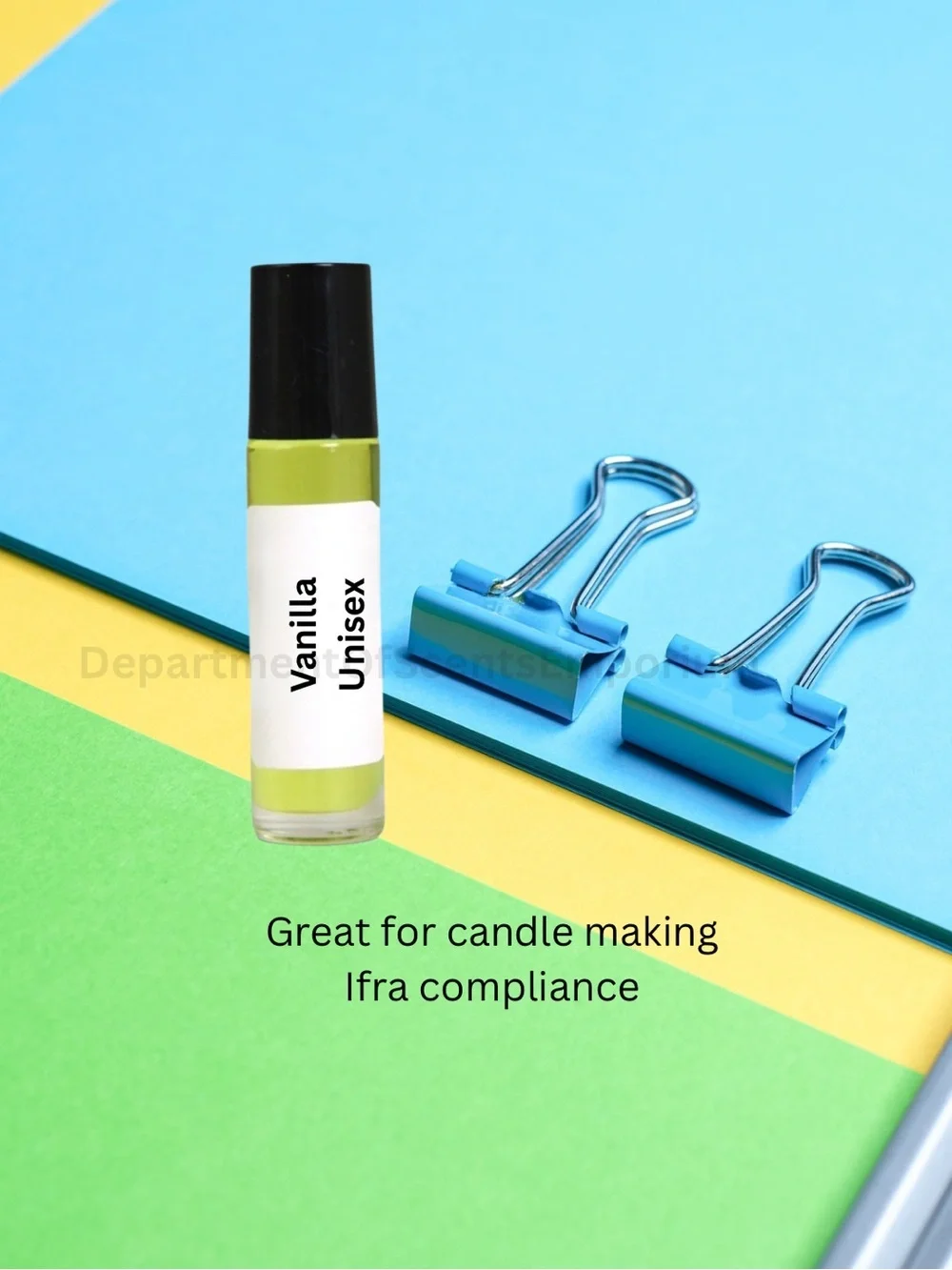 Vanilla 1/3 Oz  Unisex Fragrance Roll-On Candle making Oil